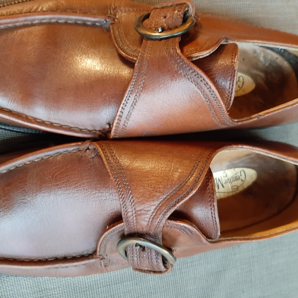 GENUINE MOCCASIN BY BOSTONIAN BROWN SHOES SIZE 10M